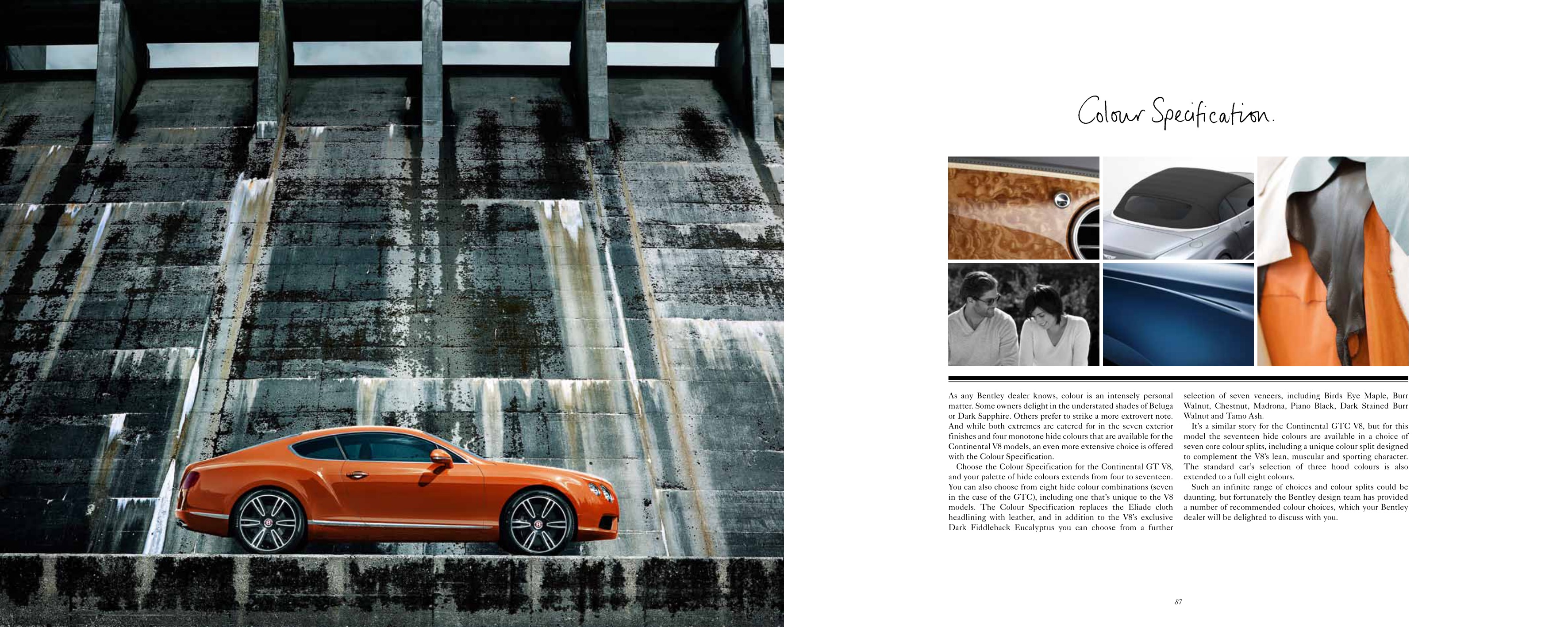 2012 Bentley Continental Brochure Page 2